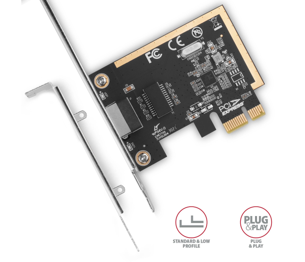 AXAGON Karta sieciowa Gigabit Ethernet PCI-Express PCEE-GRF - 1211984 - zdjęcie 3